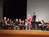 Bild vom Orchester des Schulkonzerts